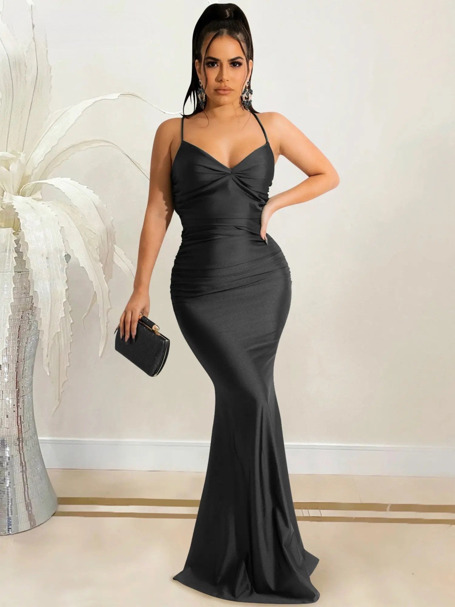 Vestido de Cetim Maitê