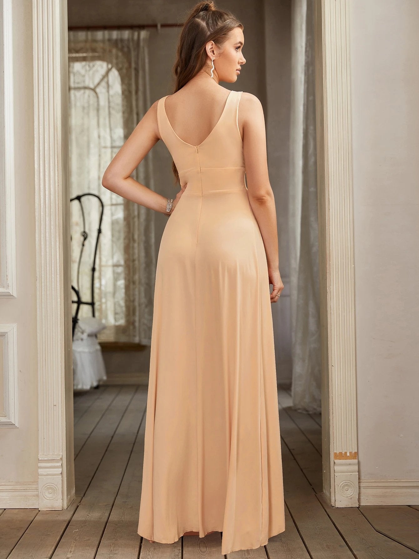 Vestido de Cetim Soraya