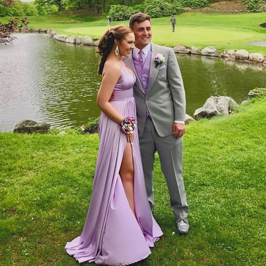 Vestido de Cetim Soraya