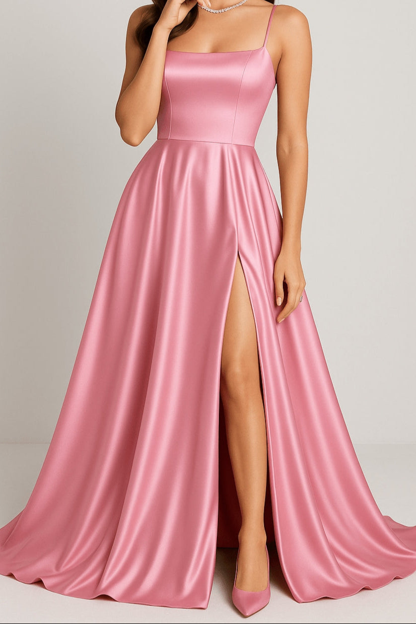 Vestido de Cetim Aurora