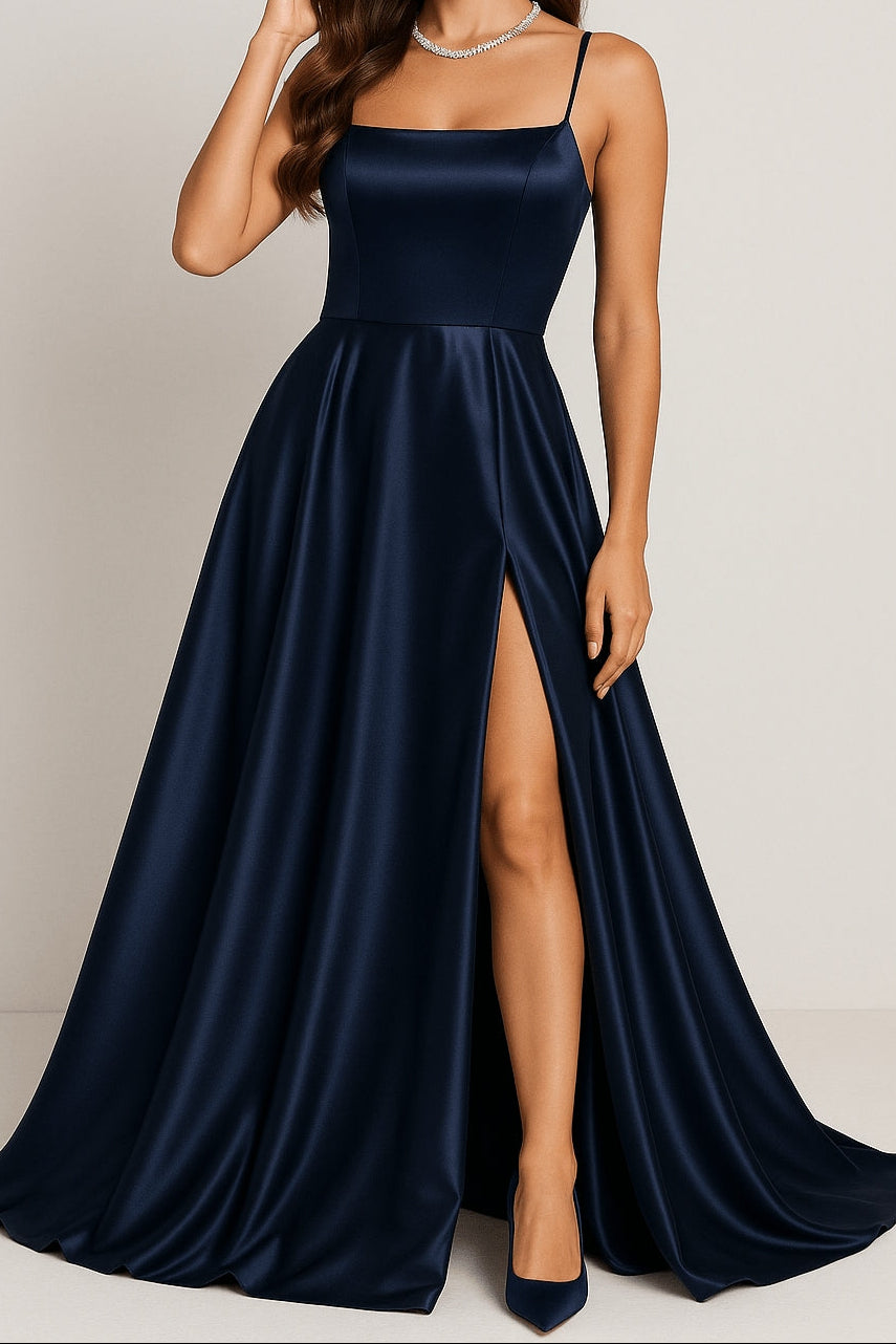 Vestido de Cetim Aurora