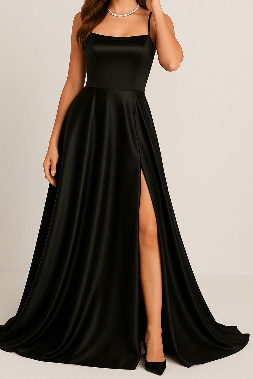 Vestido de Cetim Aurora