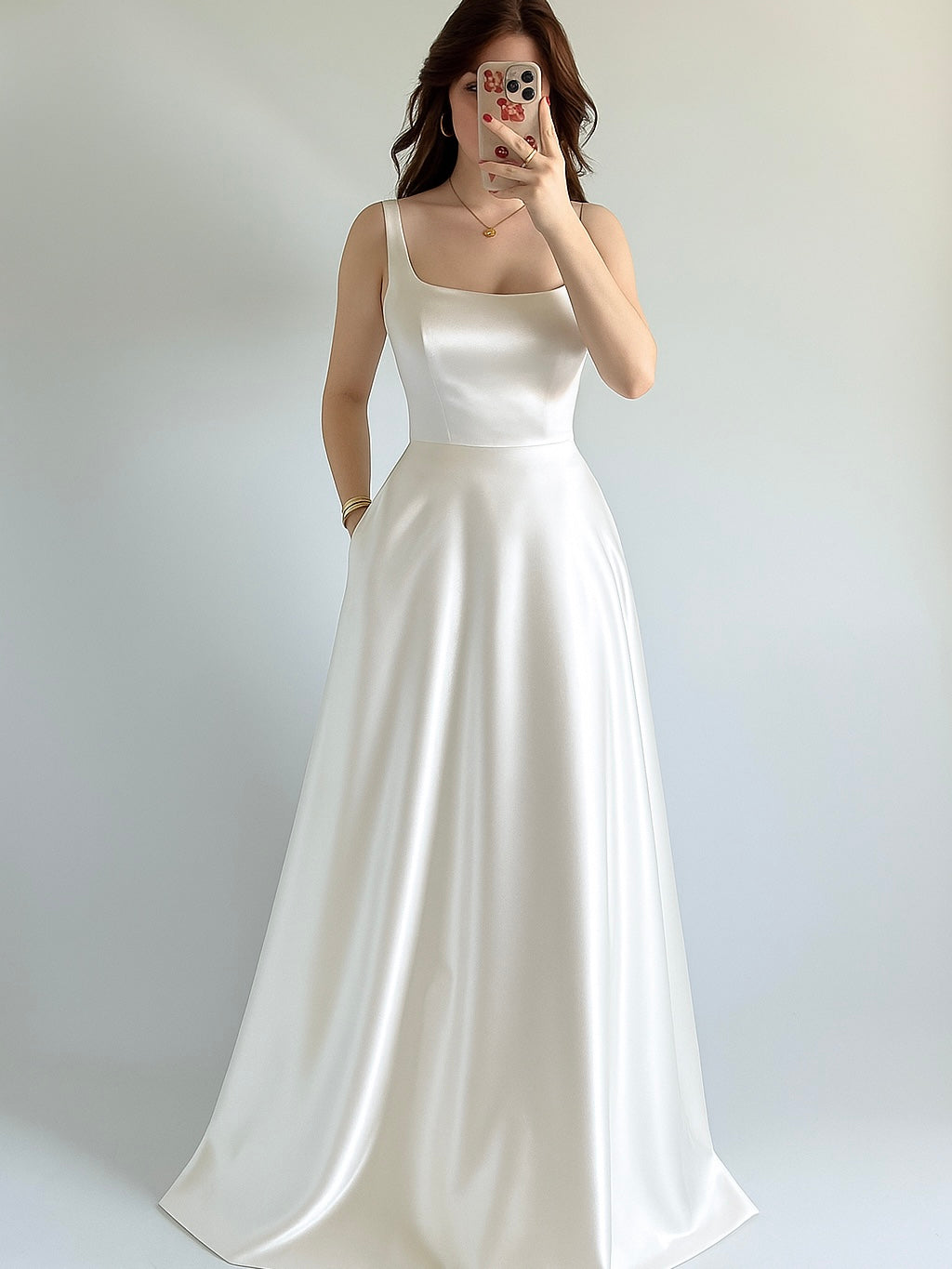 Vestido Anastasia Longo - Noiva Civil
