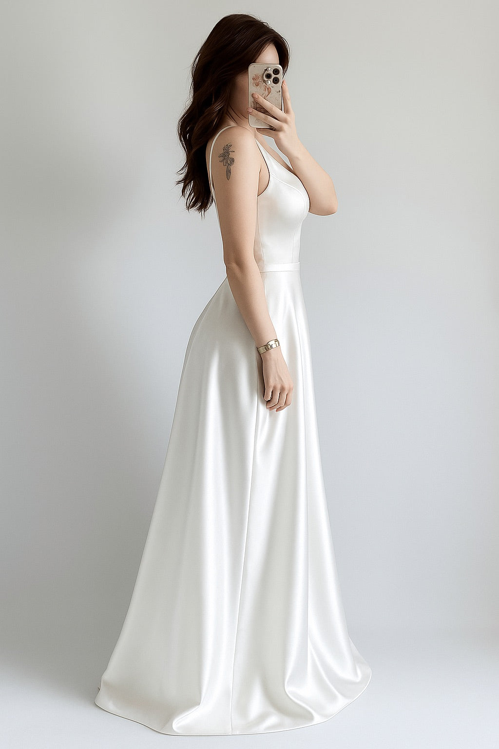 Vestido Anastasia Longo - Noiva Civil